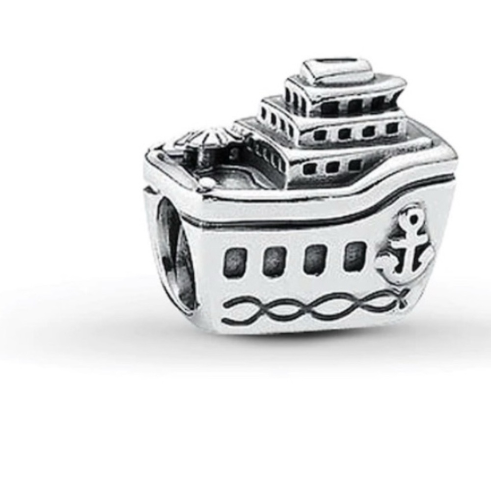 Authentic Sterling Silver Pandora Cruise Ship Charm 925